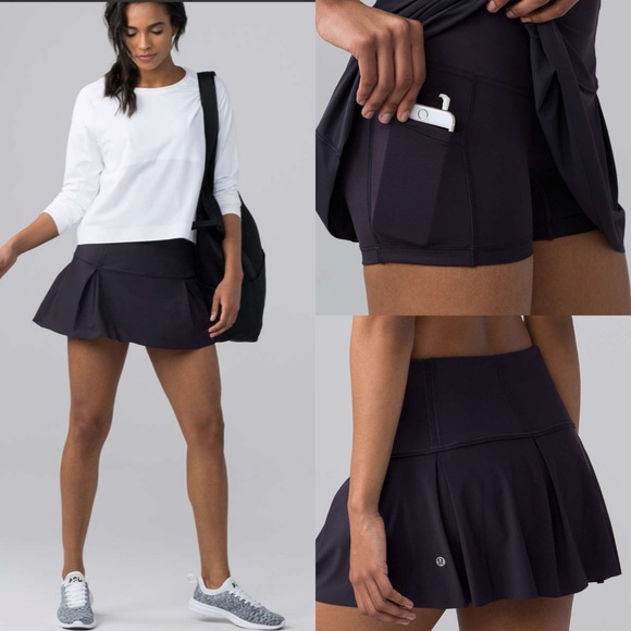 Lululemon Lost In Pace Skirt Size 10 Boysenberry Purple - Picture 1 of 5